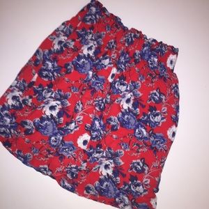 Urban Outfitters Floral Skirt